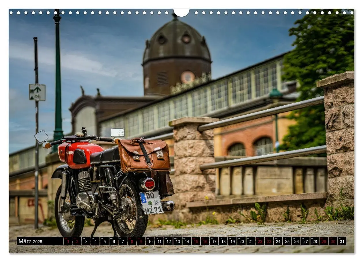 Bild: 9783457214220 | Meine MZ ES 250/2 unterwegs in Chemnitz (Wandkalender 2025 DIN A3...