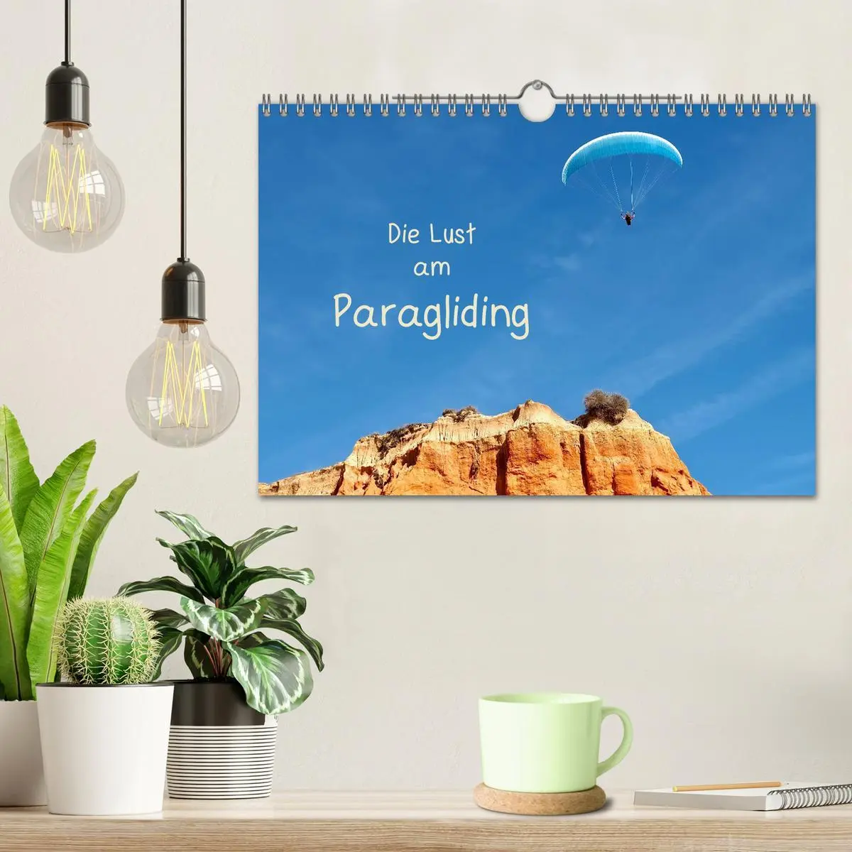 Bild: 9783457694220 | Die Lust am Paragliding (Wandkalender 2026 DIN A4 quer), CALVENDO...
