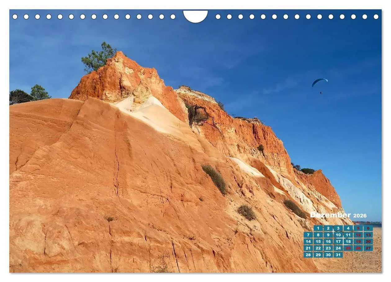 Bild: 9783457694220 | Die Lust am Paragliding (Wandkalender 2026 DIN A4 quer), CALVENDO...