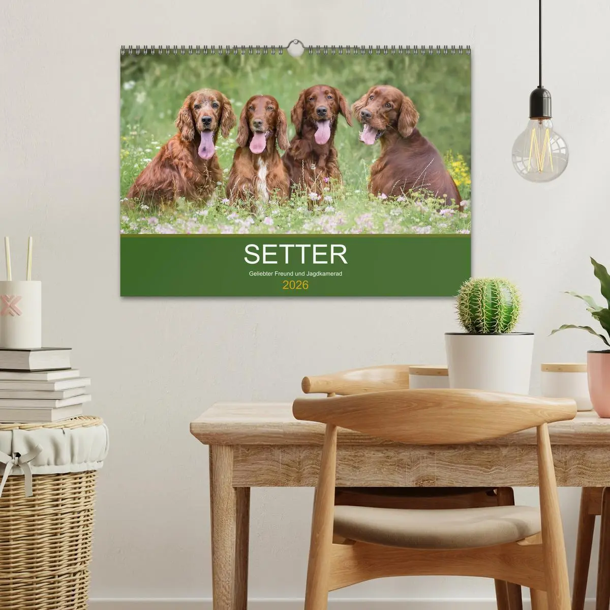 Bild: 9783457764220 | Setter - Geliebter Freund und Jagdkamerad (Wandkalender 2026 DIN A3...