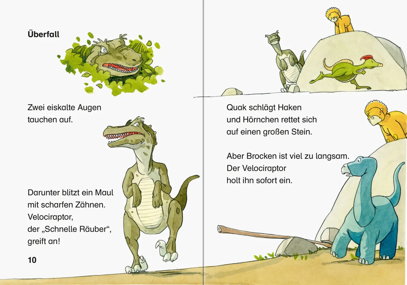 Bild: 9783473364220 | Leserabe 1. Lesestufe - Eine Falle für den T-Rex | Martin Klein | Buch