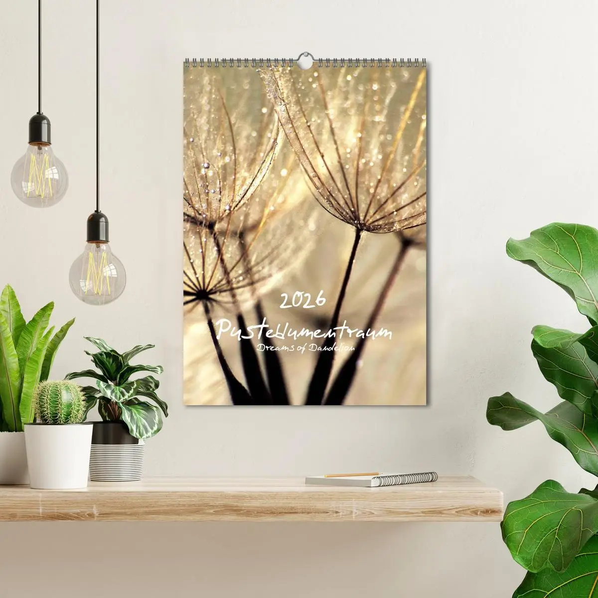 Bild: 9783516474220 | Pusteblumentraum - Dreams of Dandelion (Wandkalender 2026 DIN A3...