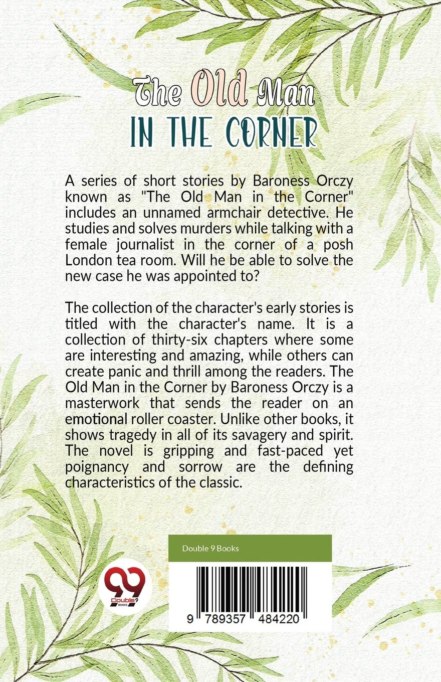 Rückseite: 9789357484220 | The Old Man In The Corner | Baroness Orczy | Taschenbuch | Englisch