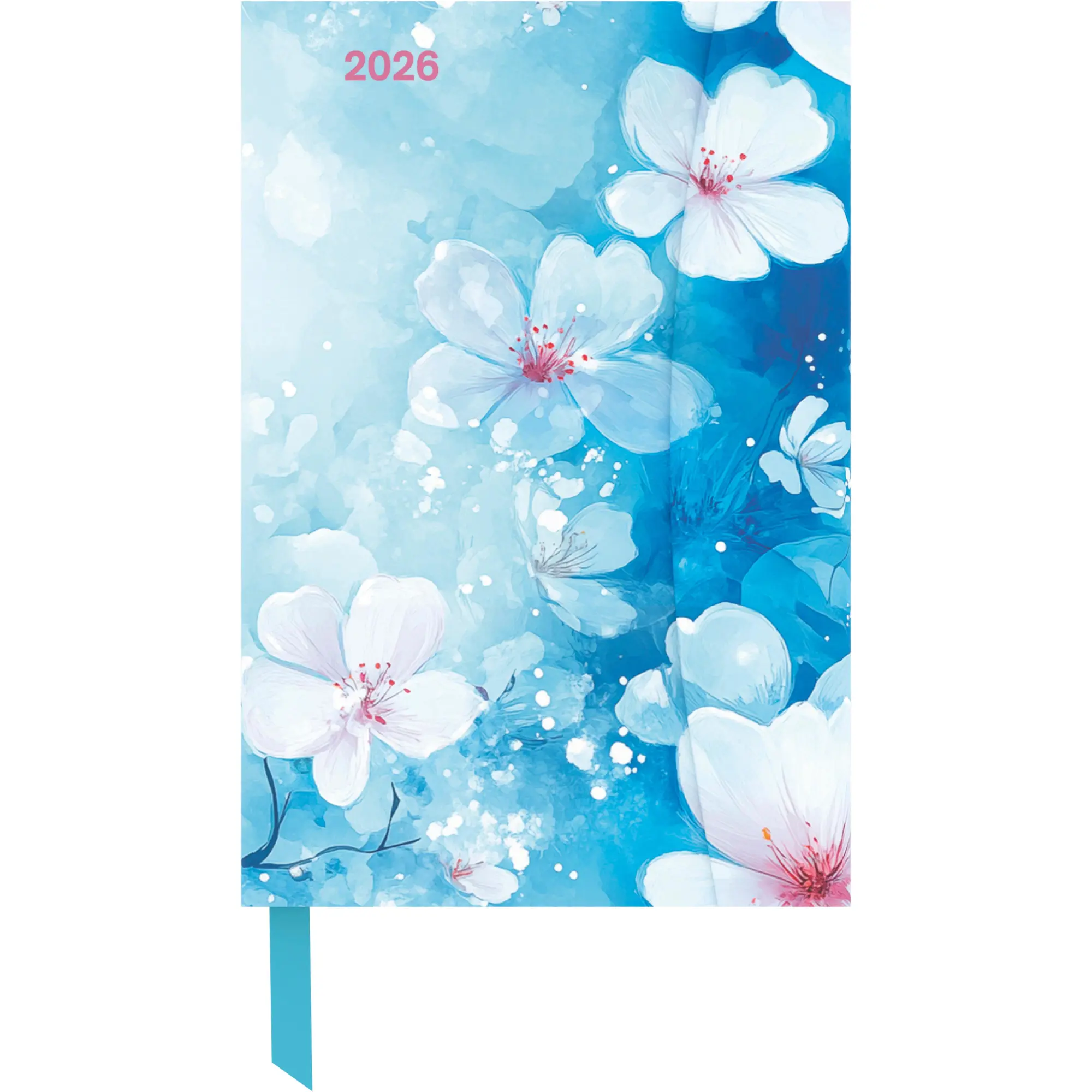 Cover: 4069095004320 | Bright Flowers 2026 - Diary - Buchkalender - Taschenkalender - 10x15