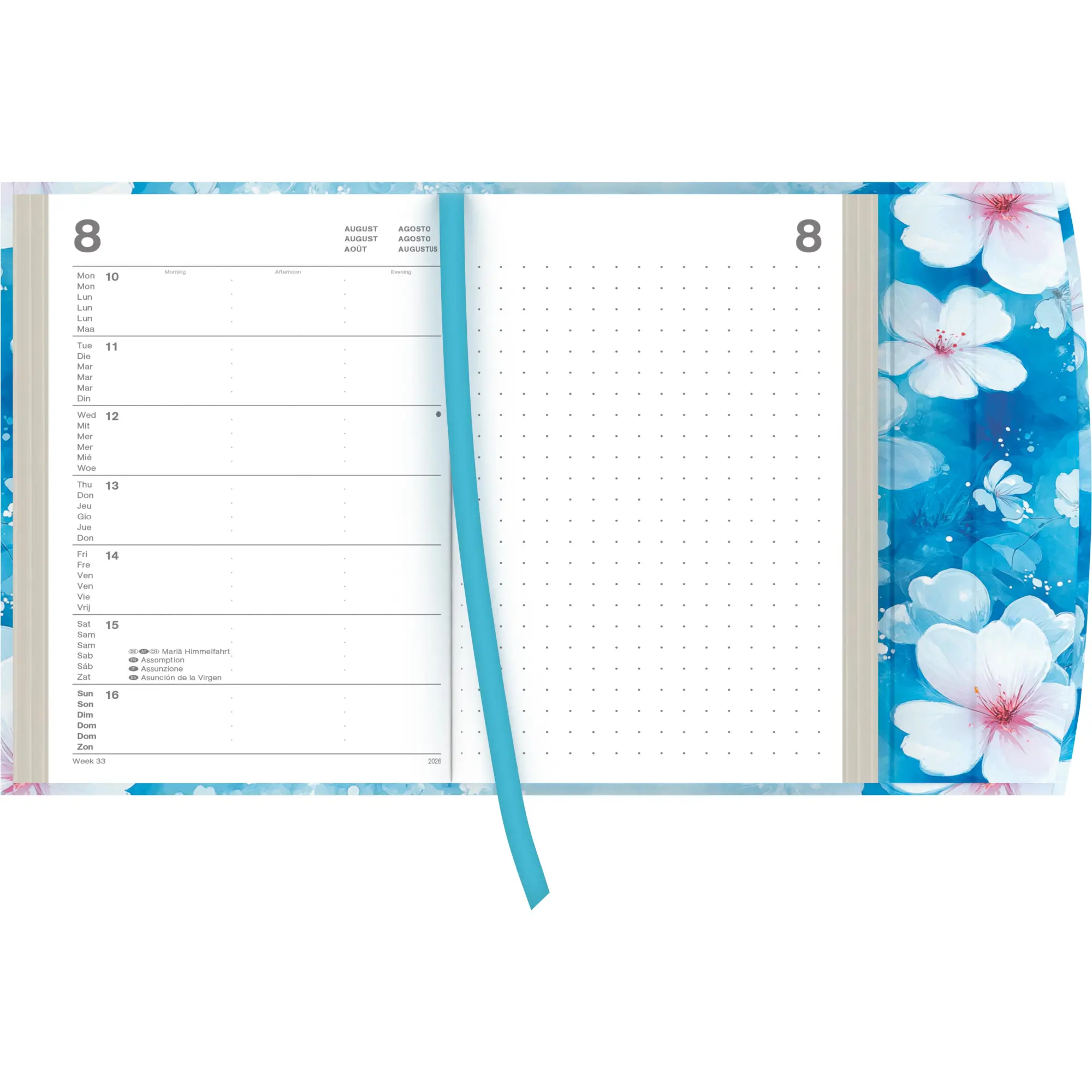 Bild: 4069095004320 | Bright Flowers 2026 - Diary - Buchkalender - Taschenkalender - 10x15