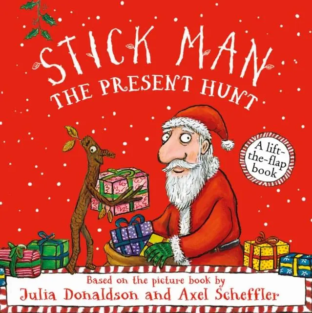 Cover: 9780702334320 | Stick Man - The Present Hunt: A lift-the-flap adventure | Donaldson