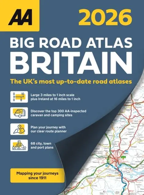Cover: 9780749584320 | AA Big Road Atlas Britain 2026 | Taschenbuch | Englisch | 2025