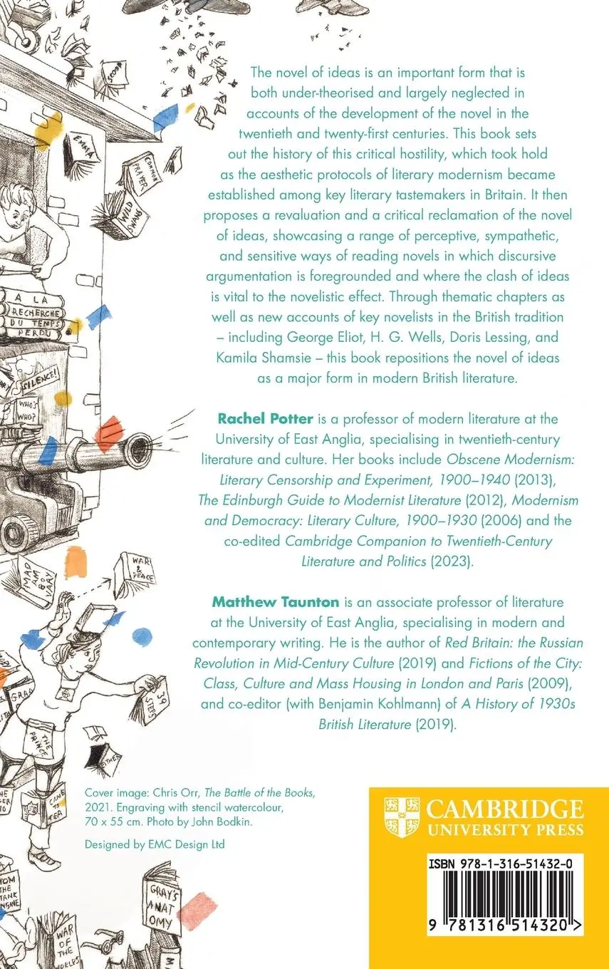 Rückseite: 9781316514320 | The British Novel of Ideas | Rachel Potter (u. a.) | Buch | Englisch