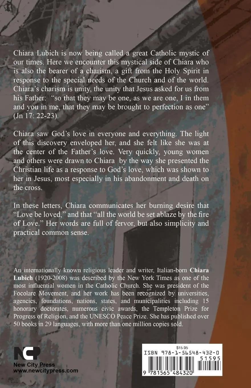 Rückseite: 9781565484320 | Early Letters | At the Origins of a New Spirituality | Chiara Lubich