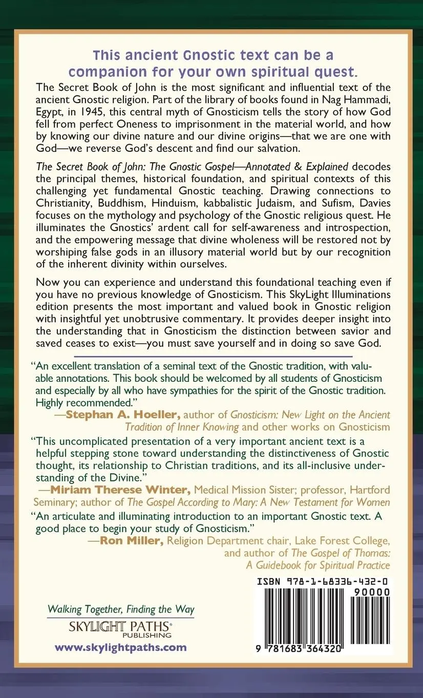 Rückseite: 9781683364320 | The Secret Book of John | The Gnostic Gospels-Annotated &amp; Explained