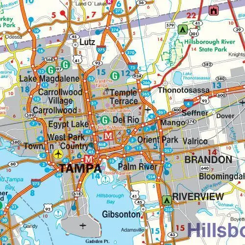 Bild: 9783707914320 | freytag &amp; berndt Straßenkarte Florida 1:500.000 | (Land-)Karte | 2013