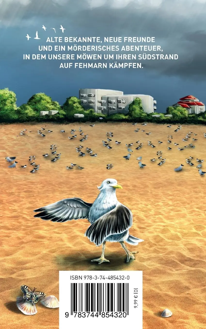 Rückseite: 9783744854320 | Die Möwen von Fehmarn | Kampf um den Südstrand | Rebecca Schulz | Buch