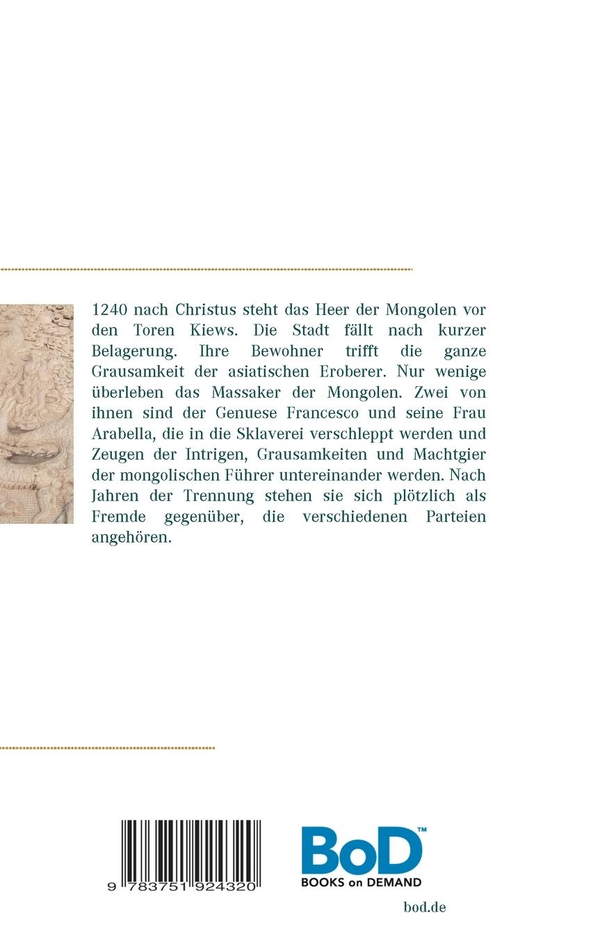 Rückseite: 9783751924320 | Steppenbrand | Die Erben des Dschingis Khans | Birgit Furrer-Linse