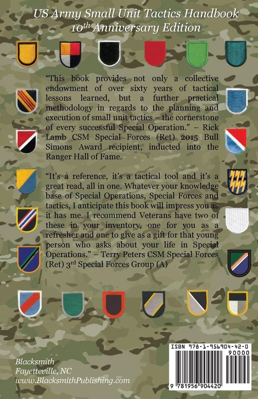Rückseite: 9781956904420 | US Army Small Unit Tactics Handbook Tenth Anniversary Edition | Buch