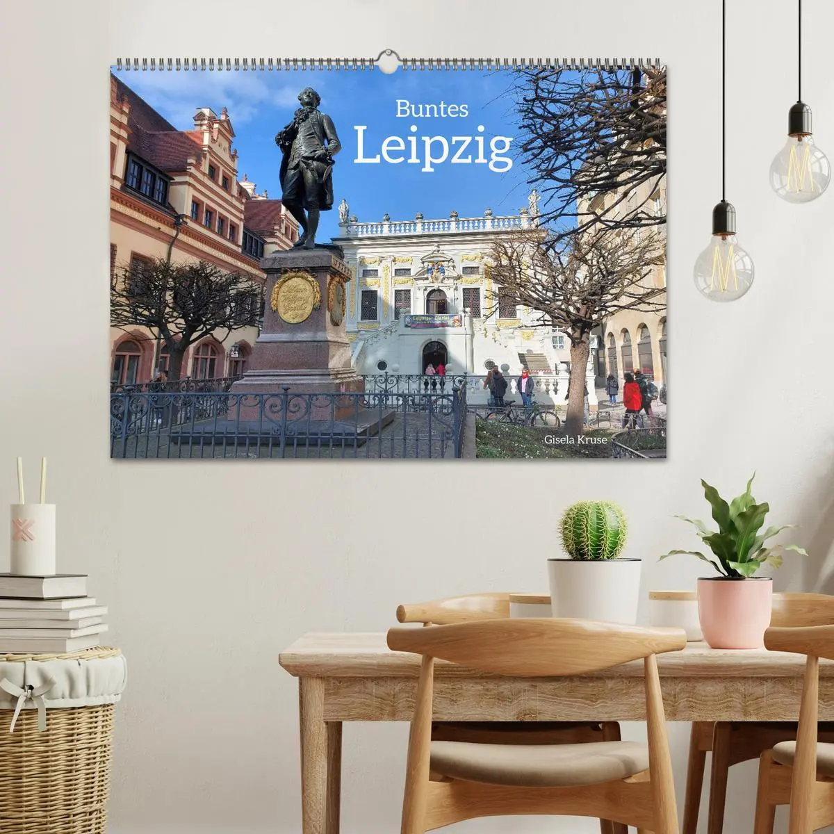 Bild: 9783457434420 | Buntes Leipzig (Wandkalender 2026 DIN A2 quer), CALVENDO...