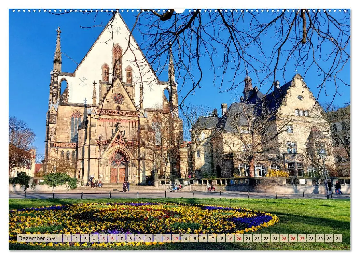 Bild: 9783457434420 | Buntes Leipzig (Wandkalender 2026 DIN A2 quer), CALVENDO...