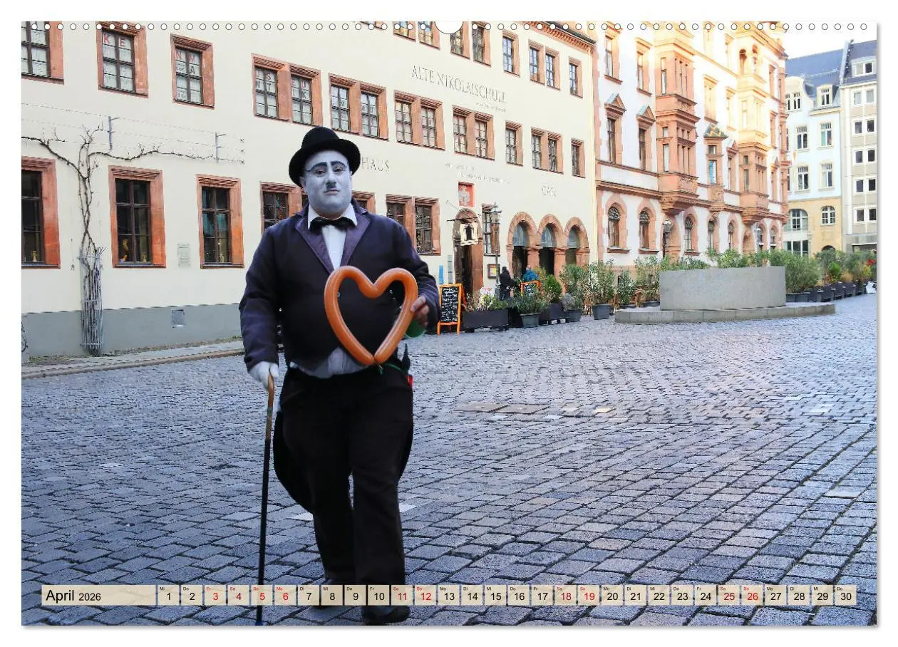 Bild: 9783457434420 | Buntes Leipzig (Wandkalender 2026 DIN A2 quer), CALVENDO...