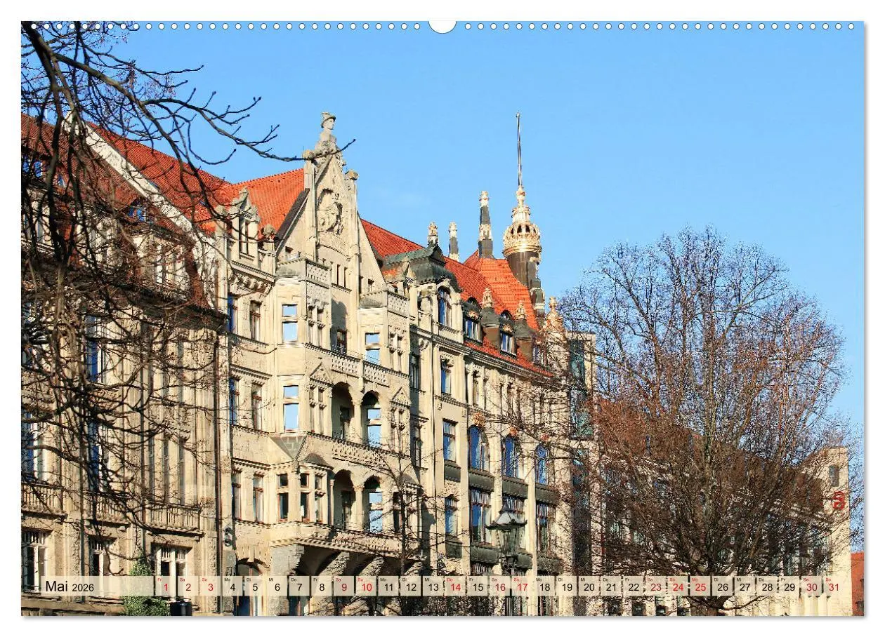 Bild: 9783457434420 | Buntes Leipzig (Wandkalender 2026 DIN A2 quer), CALVENDO...