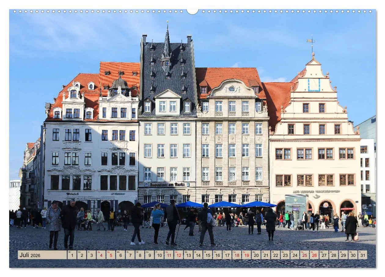 Bild: 9783457434420 | Buntes Leipzig (Wandkalender 2026 DIN A2 quer), CALVENDO...