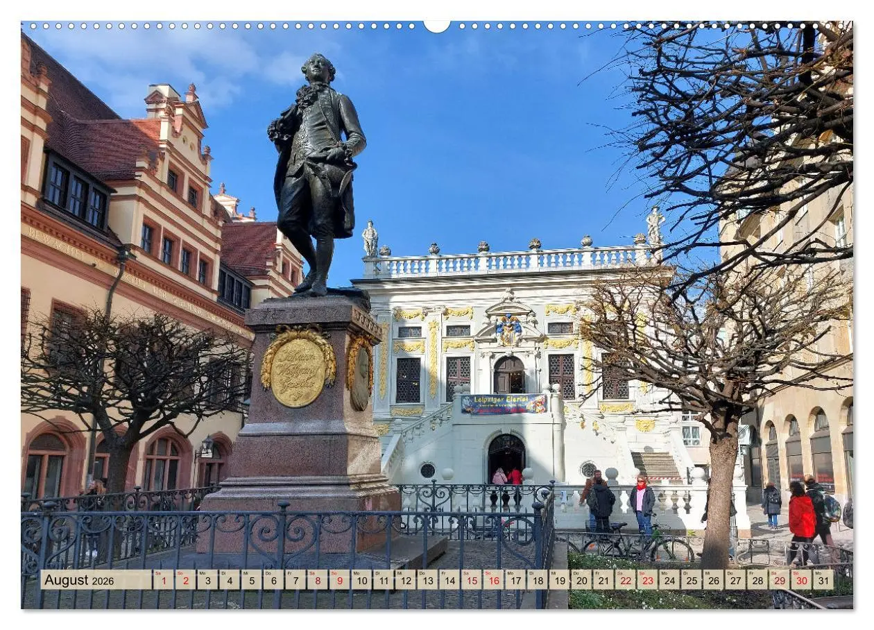 Bild: 9783457434420 | Buntes Leipzig (Wandkalender 2026 DIN A2 quer), CALVENDO...