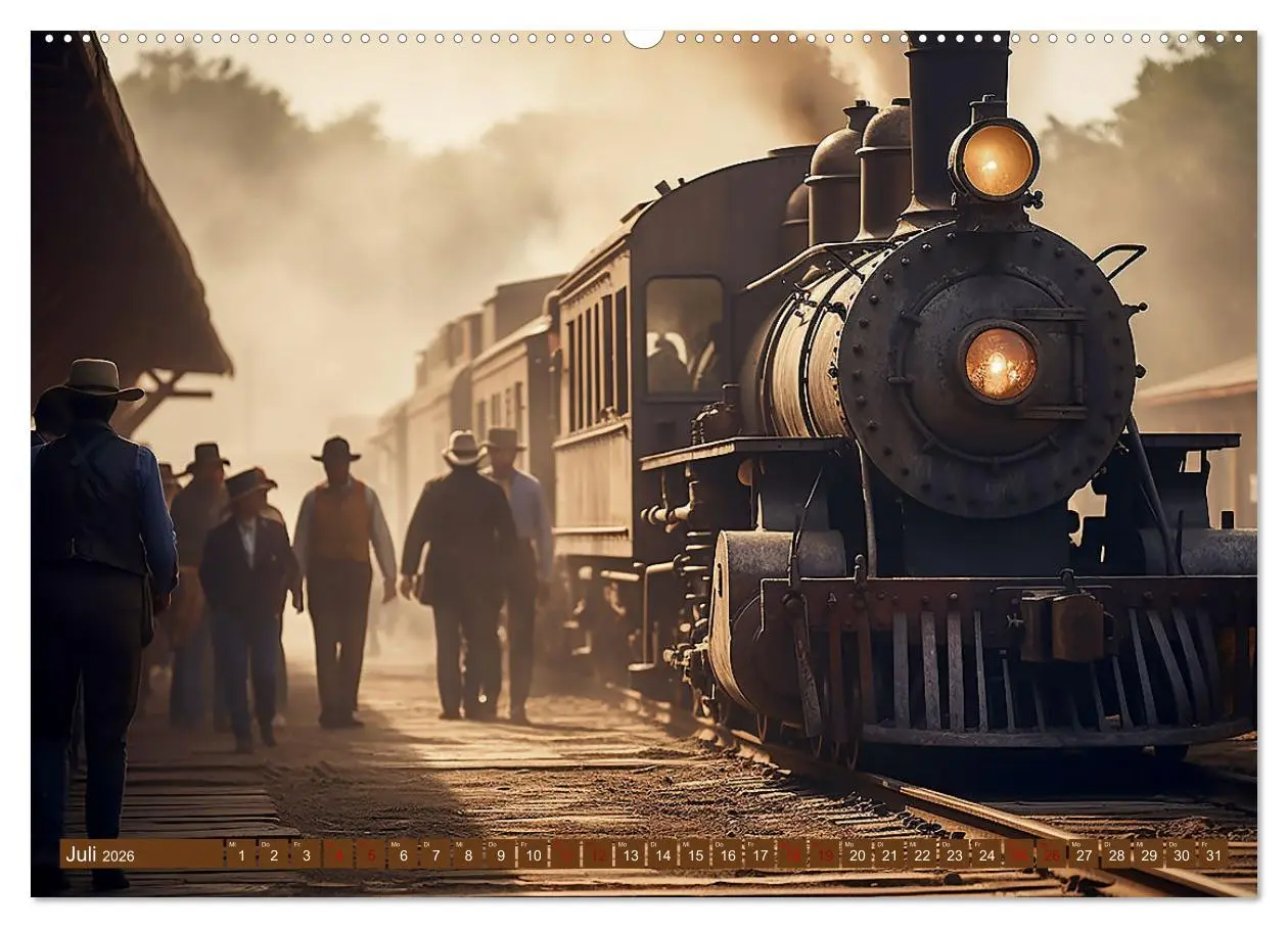 Bild: 9783457504420 | Western Life (Wandkalender 2026 DIN A2 quer), CALVENDO Monatskalender