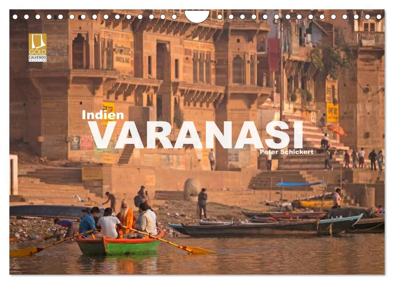 Cover: 9783516074420 | Indien - Varanasi (Wandkalender 2026 DIN A4 quer), CALVENDO...