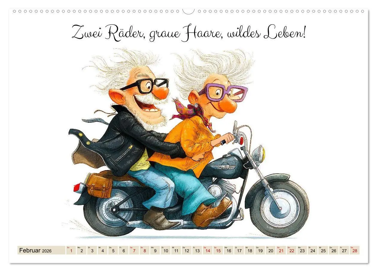 Bild: 9783516694420 | Endlich Rente - So macht Ruhestand Spaß! (Wandkalender 2026 DIN A2...