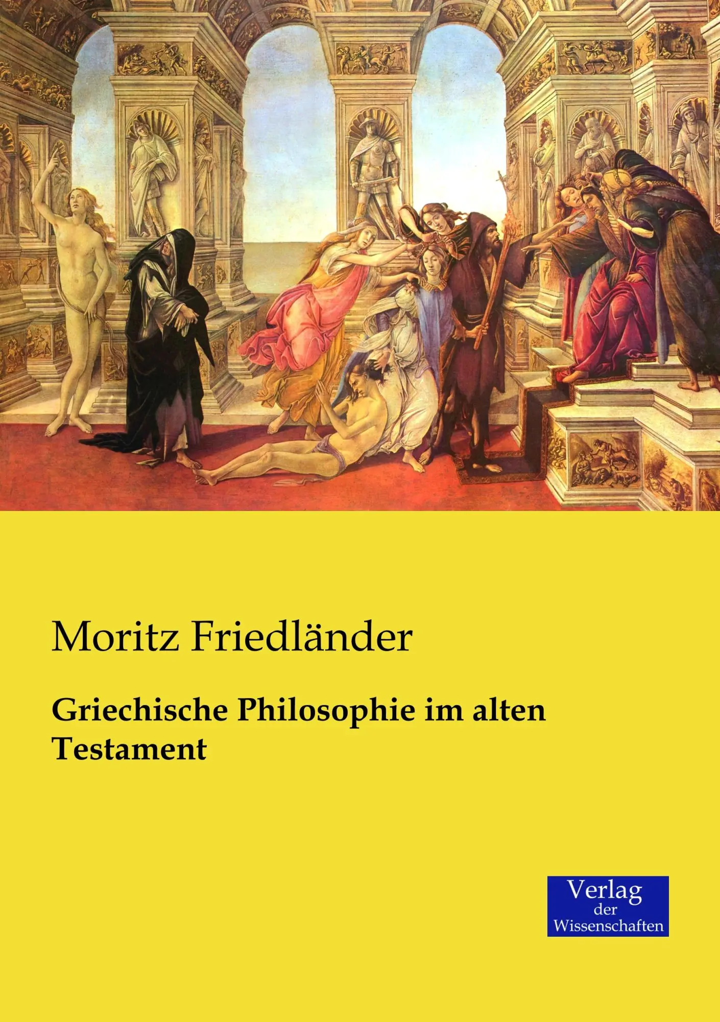 Cover: 9783957004420 | Griechische Philosophie im alten Testament | Moritz Friedländer | Buch