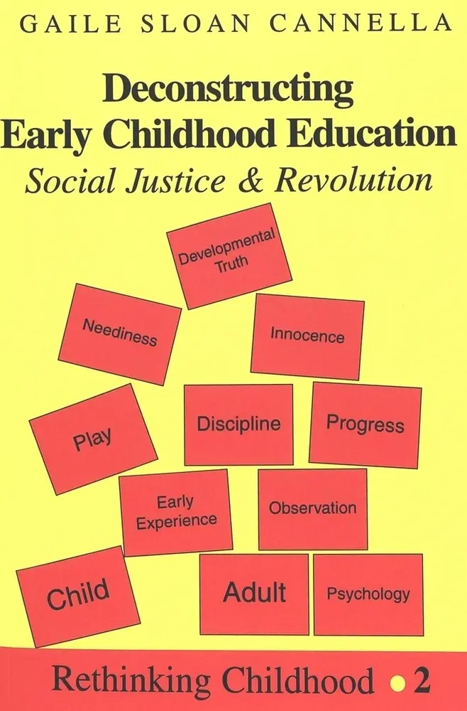 Cover: 9780820434520 | Deconstructing Early Childhood Education | Gaile S. Cannella | Buch