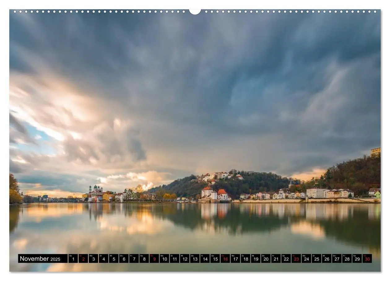 Bild: 9783435334520 | Passau, das Venedig Bayerns (Wandkalender 2025 DIN A2 quer),...