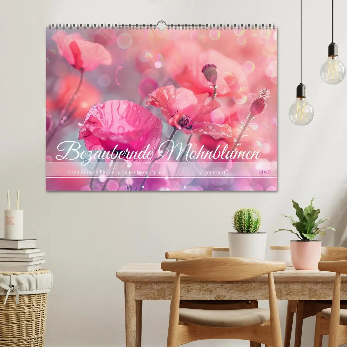 Bild: 9783457424520 | Bezaubernde Mohnblumen (Wandkalender 2026 DIN A2 quer), CALVENDO...