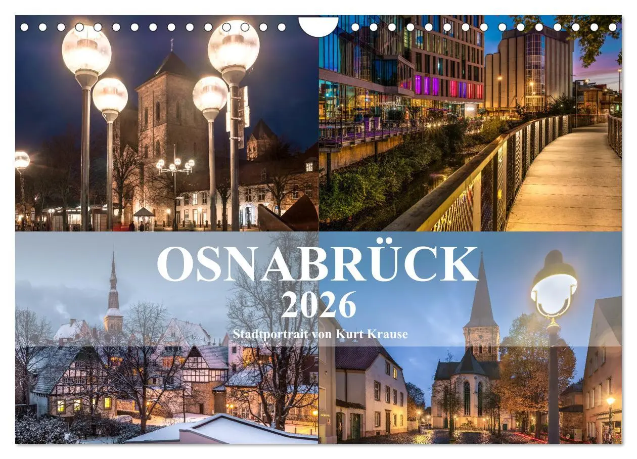 Cover: 9783457804520 | Stadtportrait Osnabrück (Wandkalender 2026 DIN A4 quer), CALVENDO...