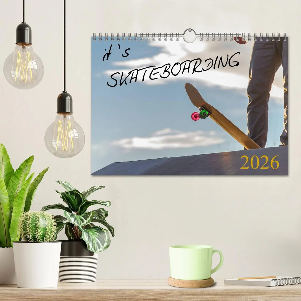 Bild: 9783516134520 | it's SKATEBOARDING (Wandkalender 2026 DIN A4 quer), CALVENDO...
