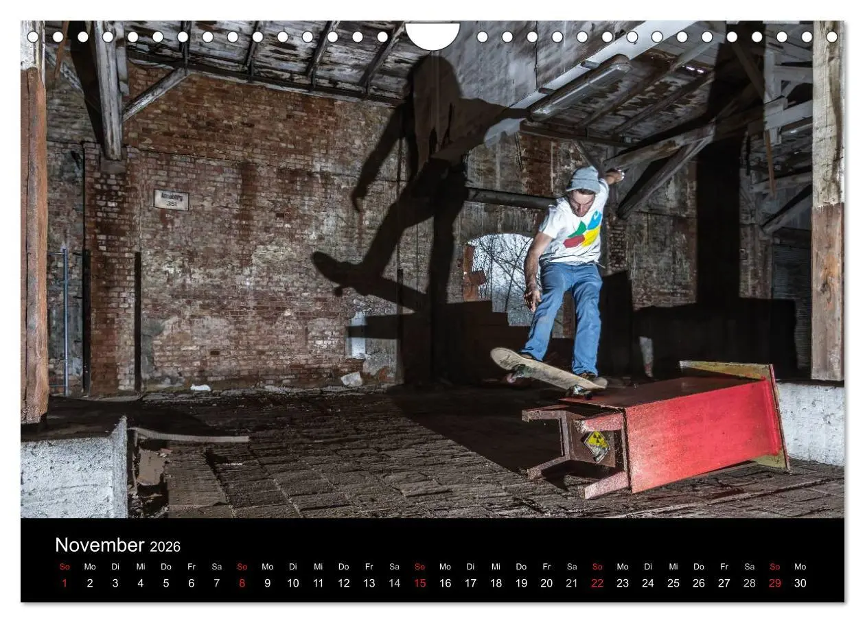 Bild: 9783516134520 | it's SKATEBOARDING (Wandkalender 2026 DIN A4 quer), CALVENDO...