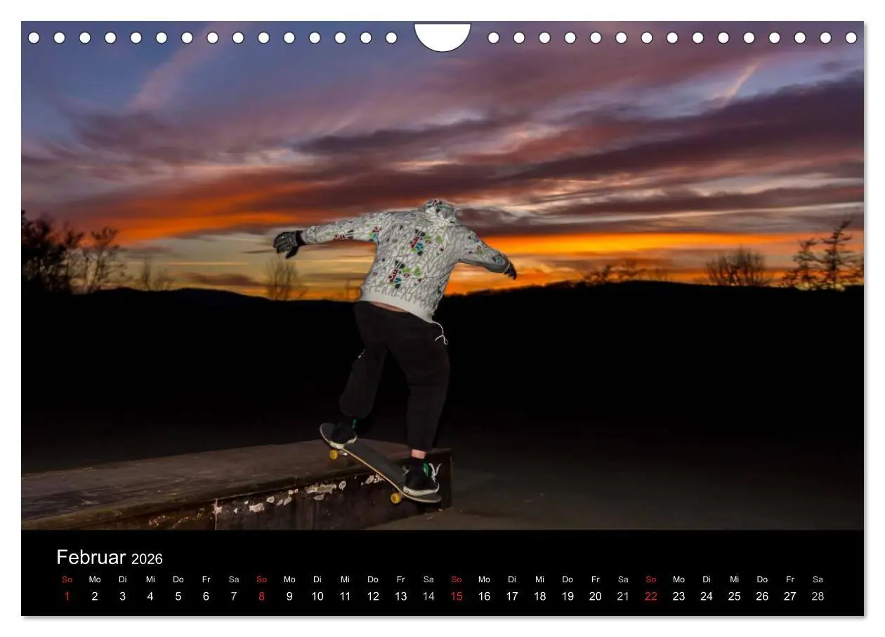 Bild: 9783516134520 | it's SKATEBOARDING (Wandkalender 2026 DIN A4 quer), CALVENDO...