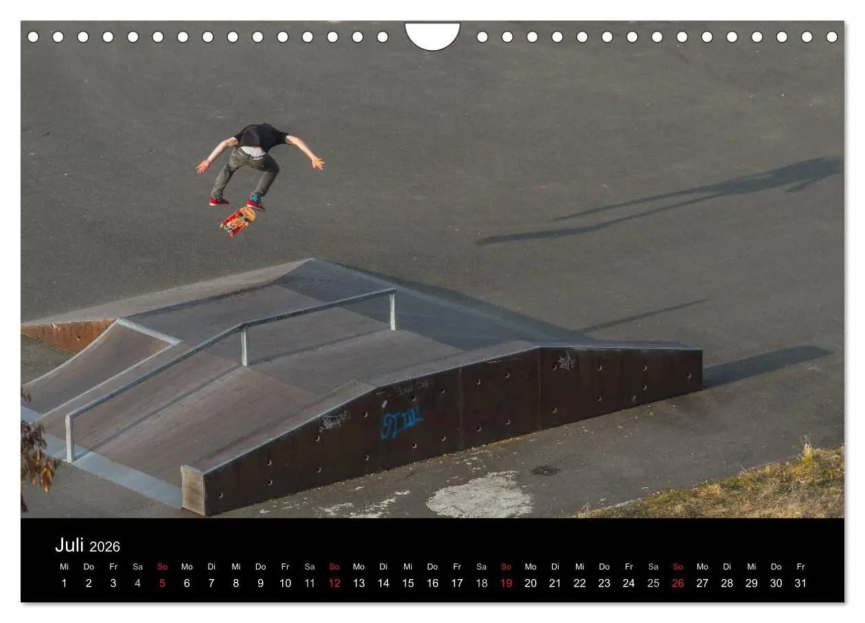Bild: 9783516134520 | it's SKATEBOARDING (Wandkalender 2026 DIN A4 quer), CALVENDO...