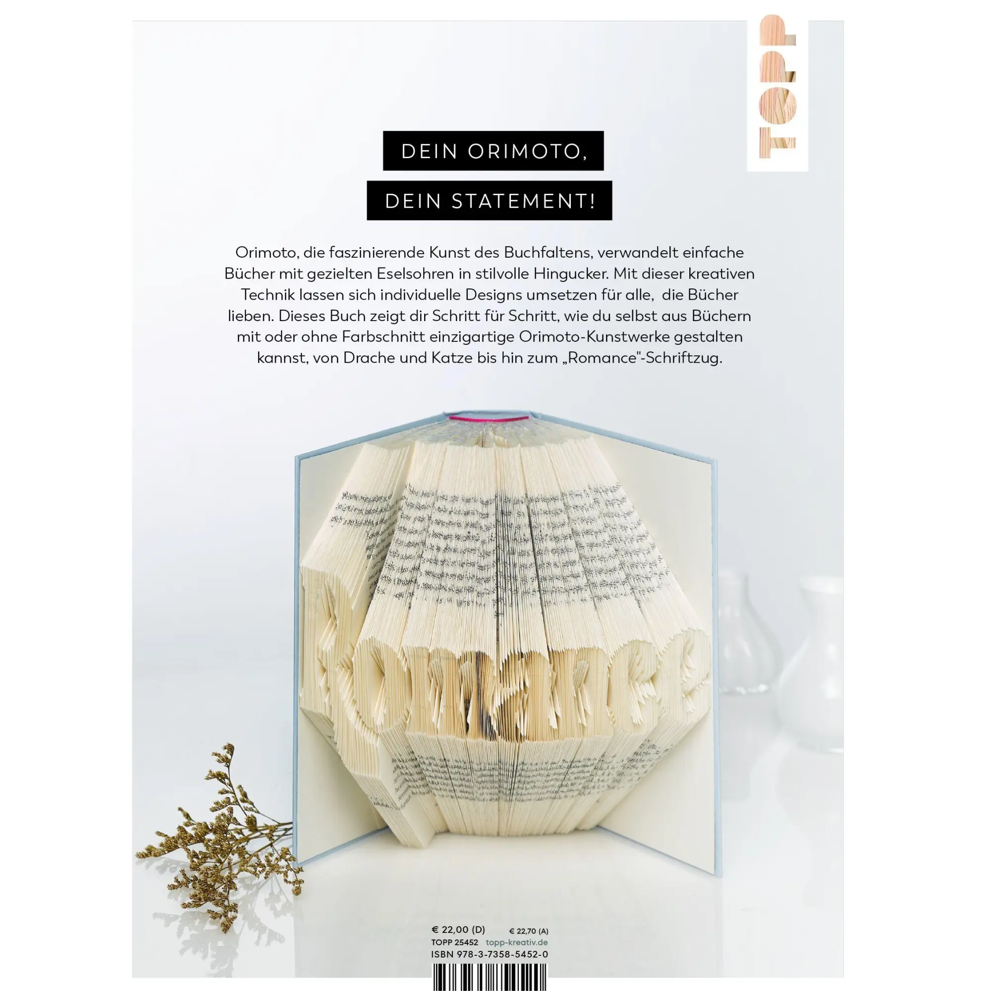 Bild: 9783735854520 | Orimoto. Faltkunst für Booklover | Faltkunst für Booklovers | Meißner