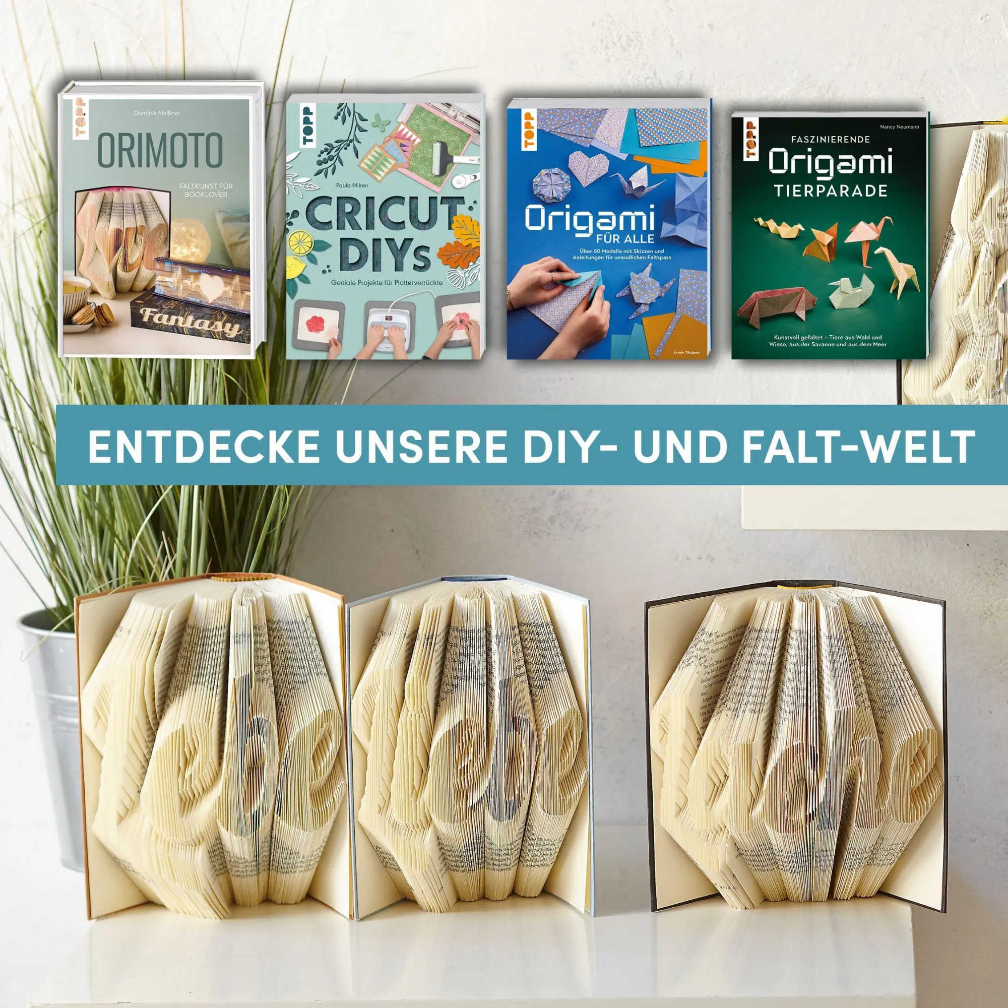 Bild: 9783735854520 | Orimoto. Faltkunst für Booklover | Faltkunst für Booklovers | Meißner