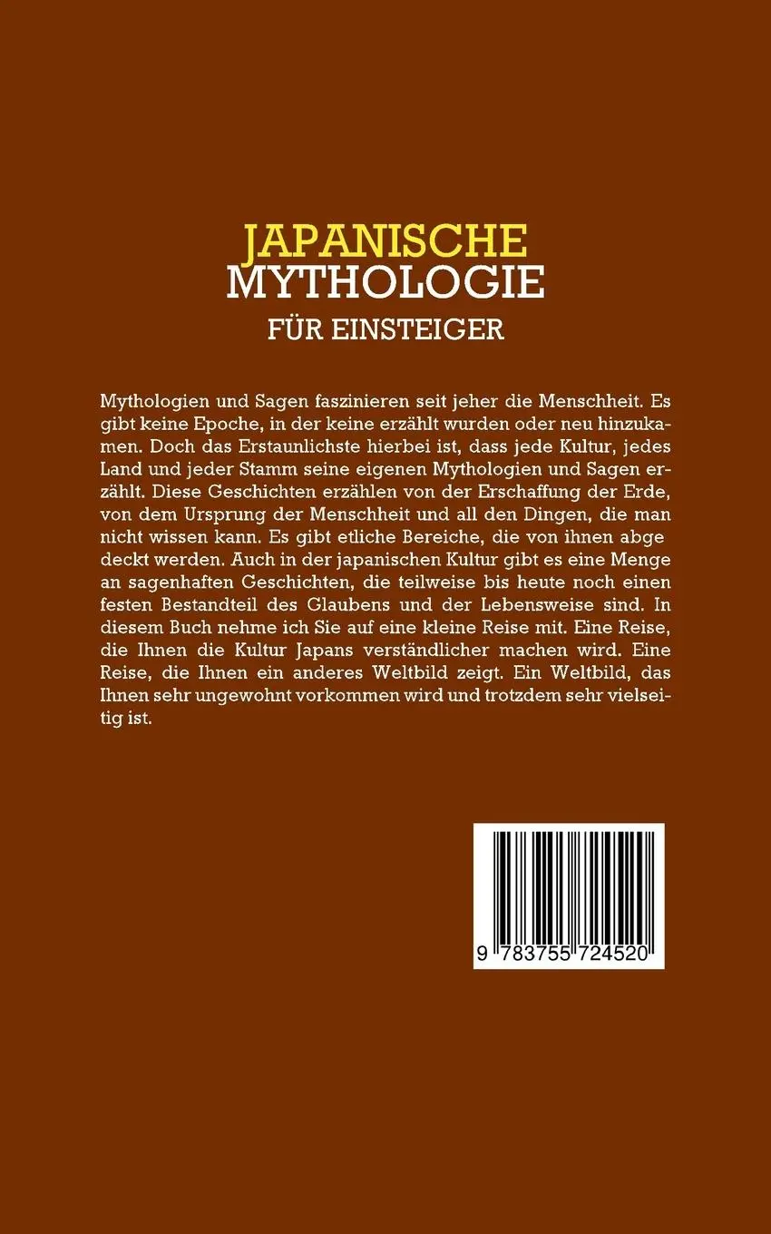 Rückseite: 9783755724520 | Japanische Mythologie für Einsteiger | Maria Kulat | Taschenbuch