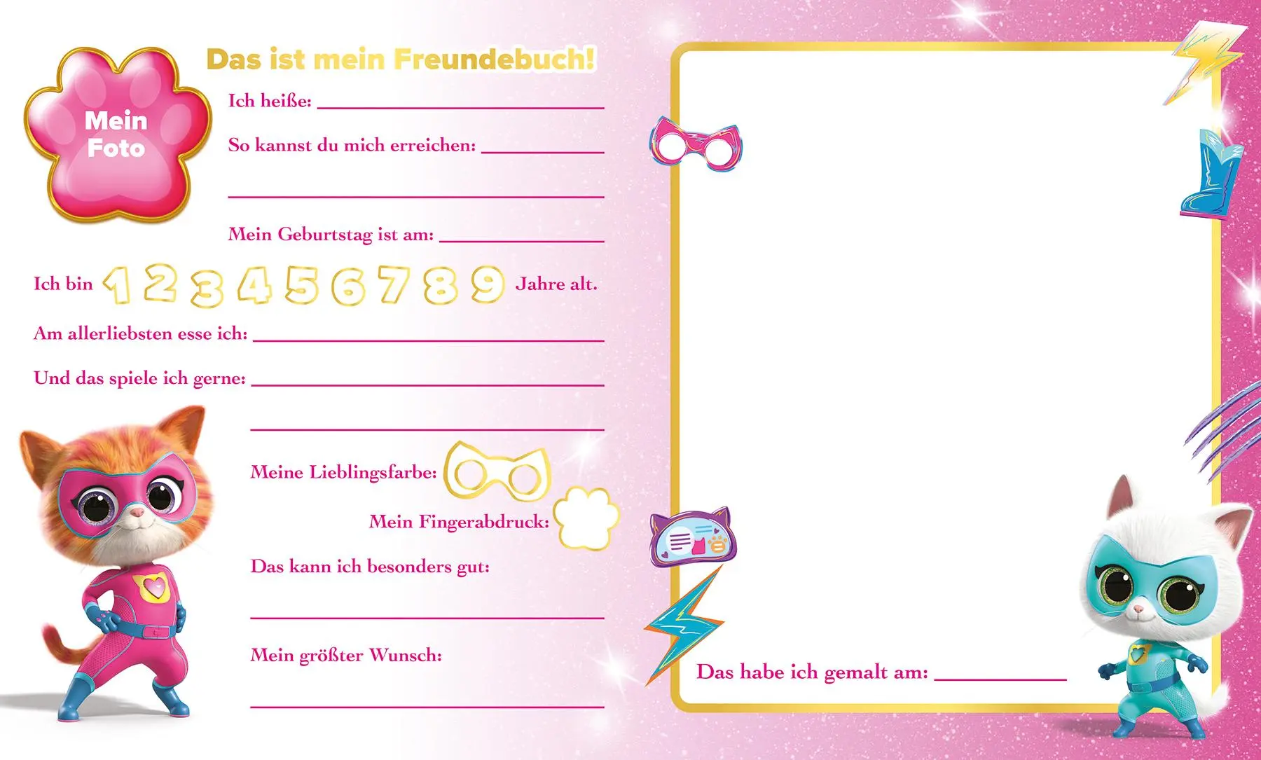 Bild: 9783833244520 | Disney Junior SuperKitties: Meine ersten Freunde | Panini | Buch