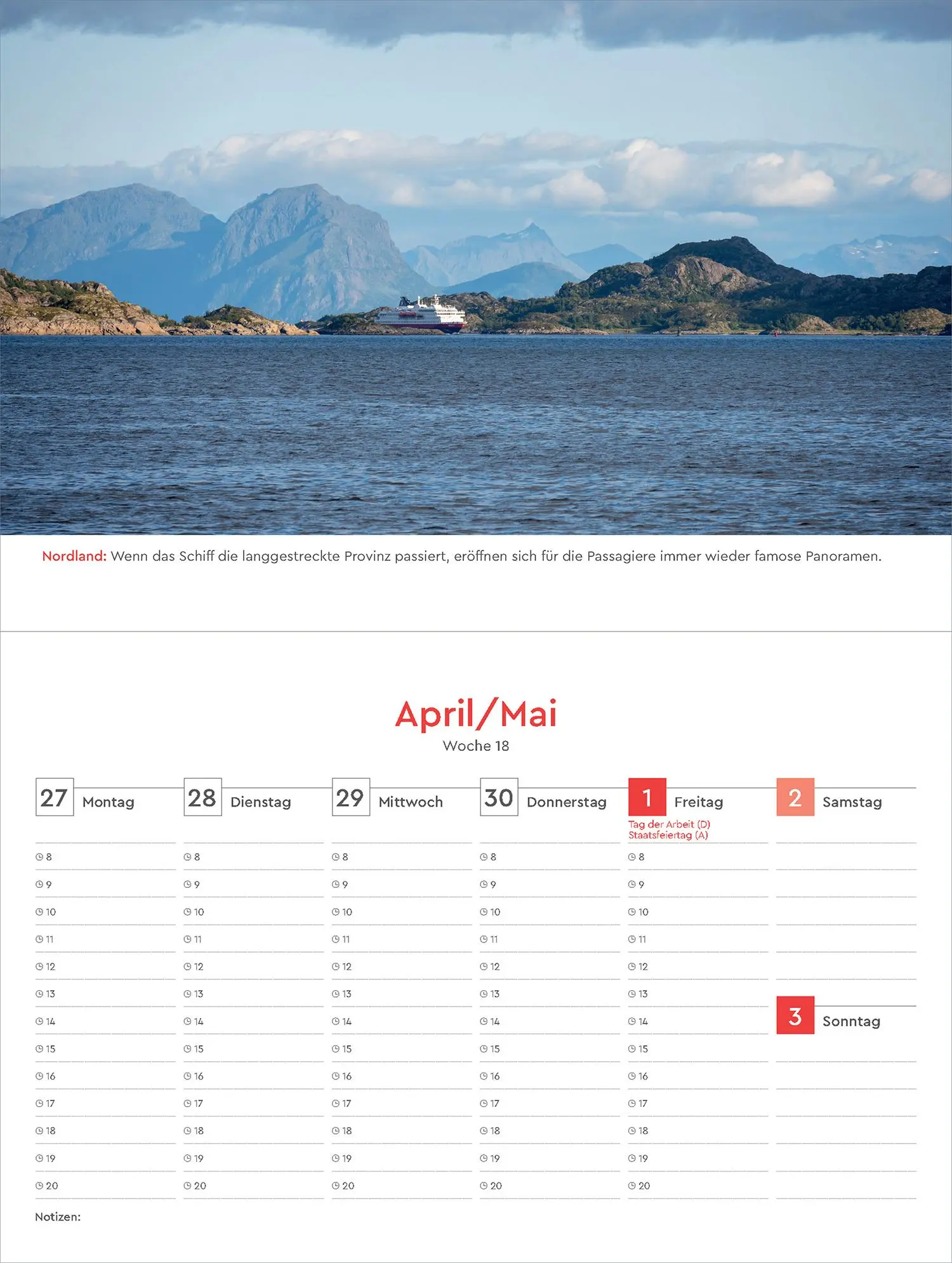 Bild: 9783965914520 | Hurtigruten - KUNTH Tischkalender 2026 | Kalender | 54 S. | Deutsch