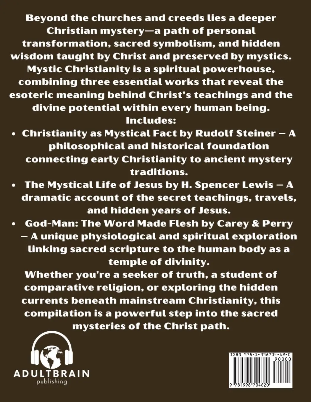Rückseite: 9781998704620 | Mystic Christianity | H. Spencer Lewis (u. a.) | Taschenbuch | 2025