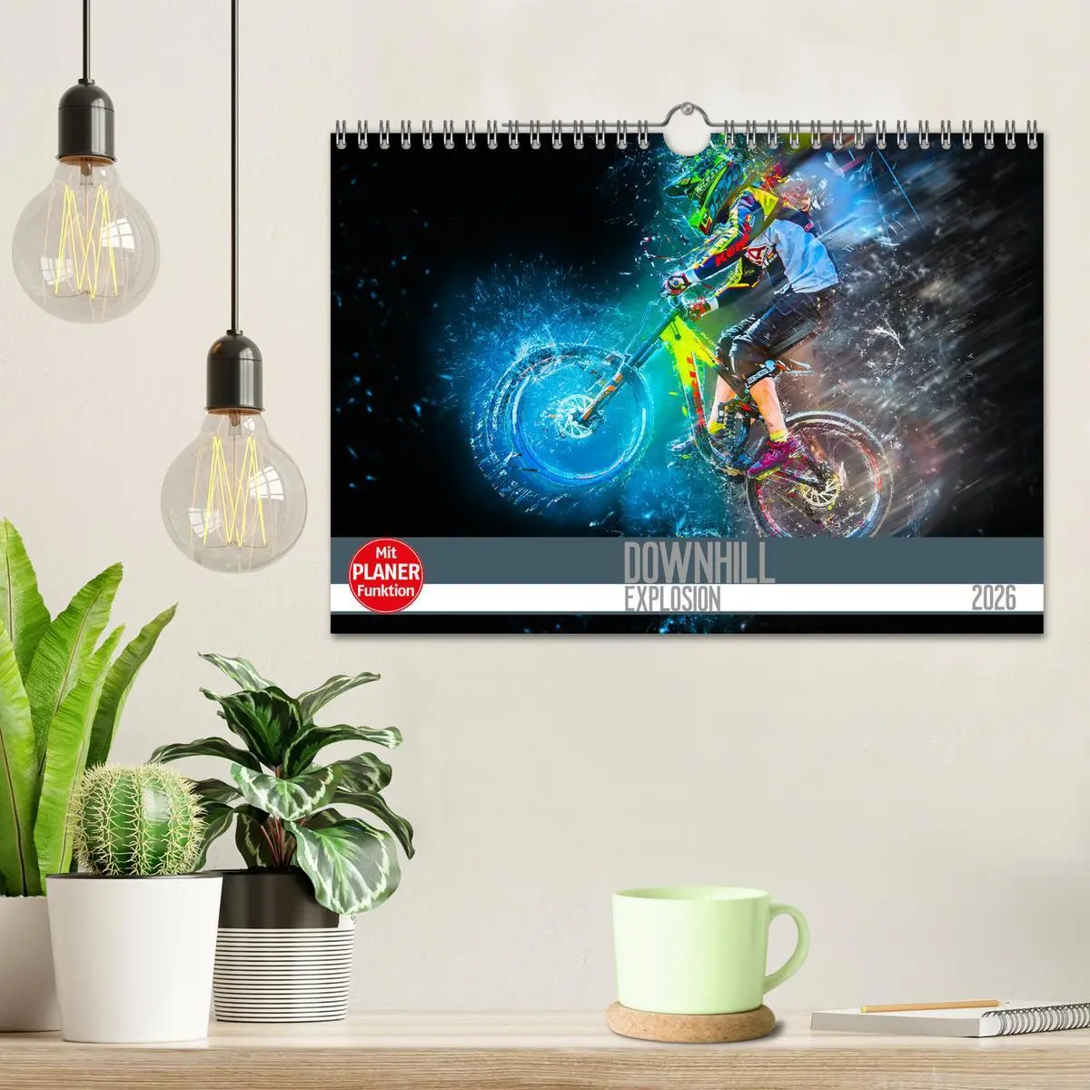 Bild: 9783457894620 | Downhill Explosion (Wandkalender 2026 DIN A4 quer), CALVENDO...