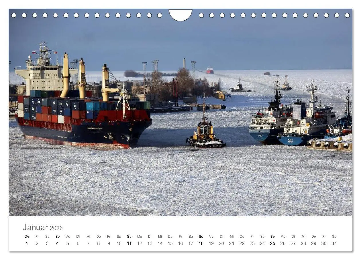 Bild: 9783516124620 | Faszination Schifffahrt - An Bord um die Welt (Wandkalender 2026...