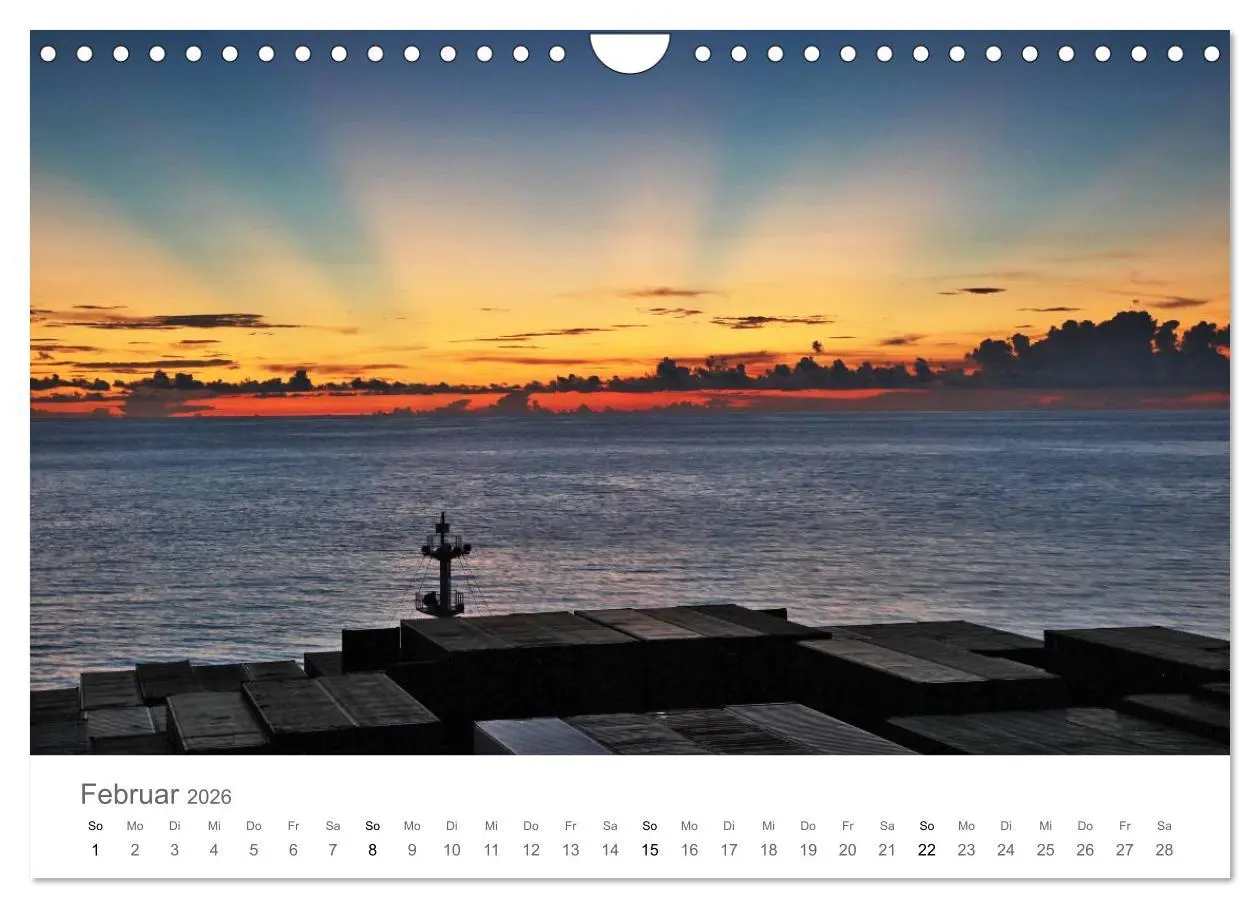 Bild: 9783516124620 | Faszination Schifffahrt - An Bord um die Welt (Wandkalender 2026...