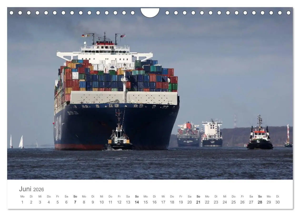 Bild: 9783516124620 | Faszination Schifffahrt - An Bord um die Welt (Wandkalender 2026...