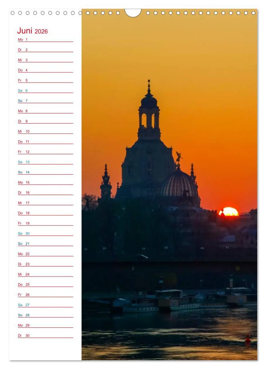 Bild: 9783516434620 | Frauenkirche Dresden (Wandkalender 2026 DIN A3 hoch), CALVENDO...