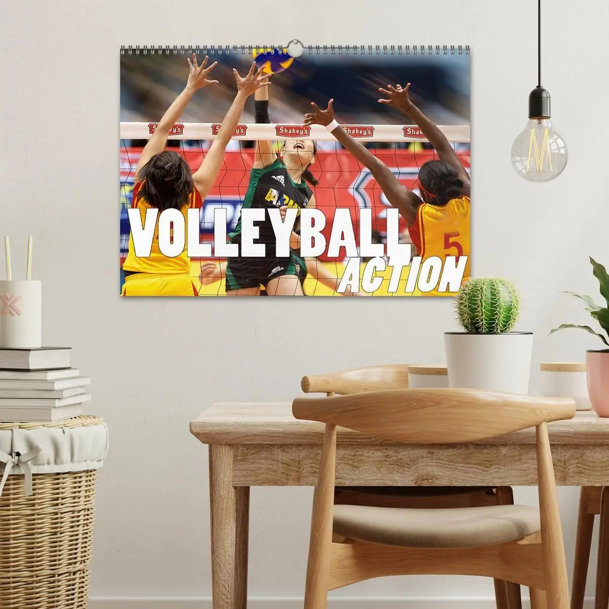Bild: 9783569834620 | Volleyball Action (Wandkalender 2027 DIN A3 quer), CALVENDO...