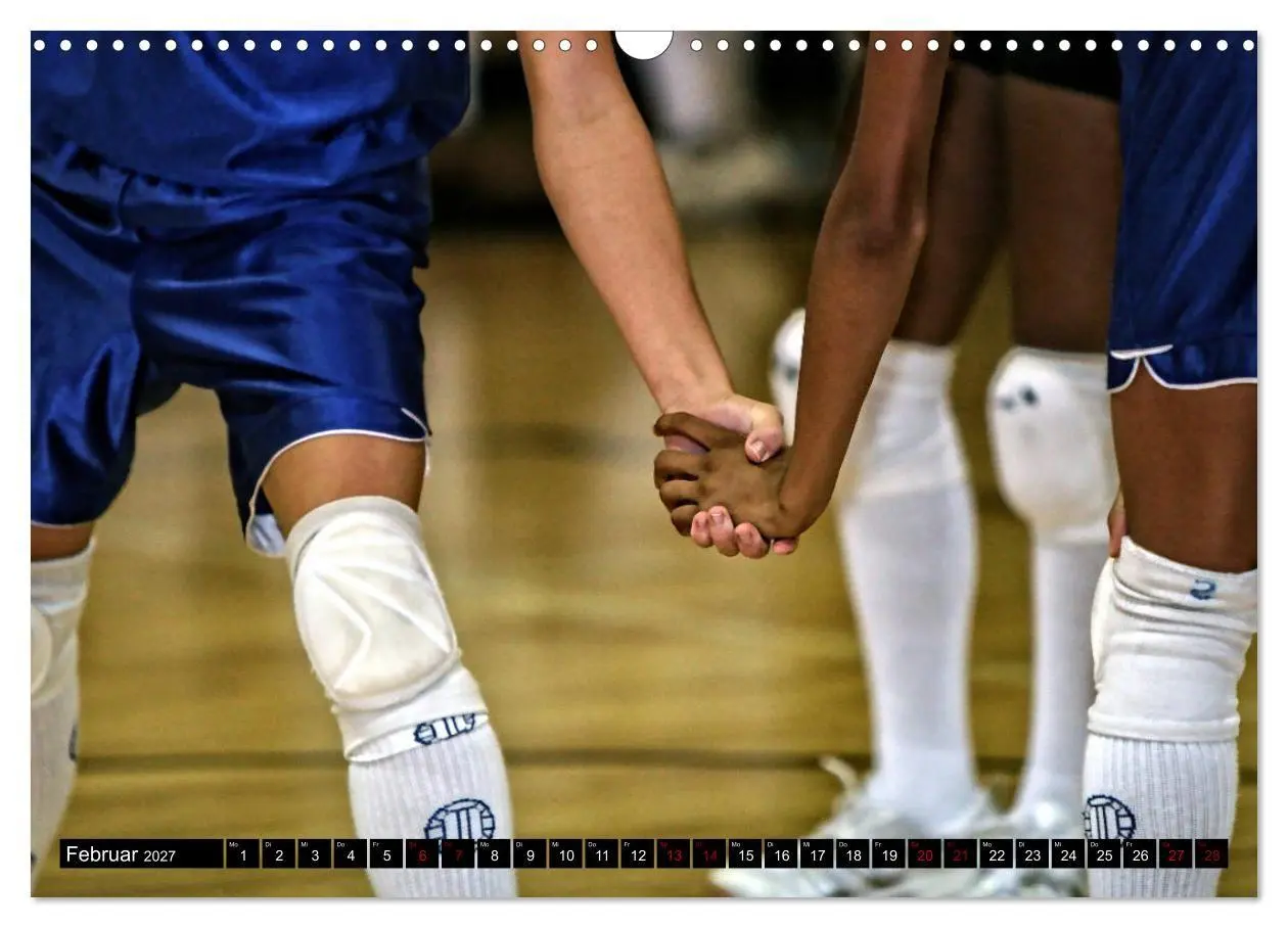 Bild: 9783569834620 | Volleyball Action (Wandkalender 2027 DIN A3 quer), CALVENDO...