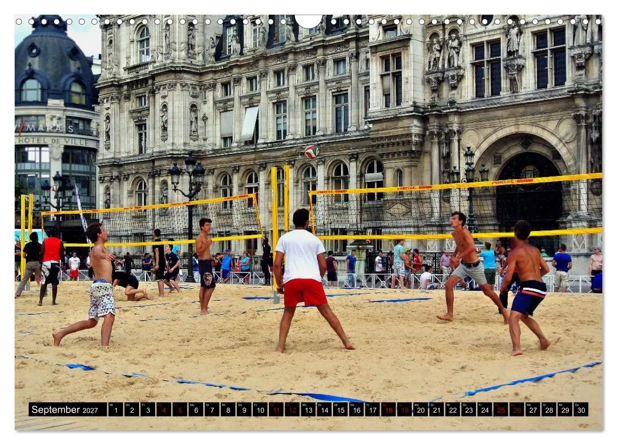 Bild: 9783569834620 | Volleyball Action (Wandkalender 2027 DIN A3 quer), CALVENDO...